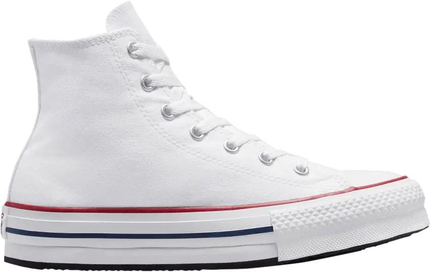  Converse Chuck Taylor All-Star Hi Lift Platform White (GS)