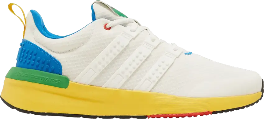  Adidas LEGO x Racer TR21 &#039;White Eqt Yellow&#039;