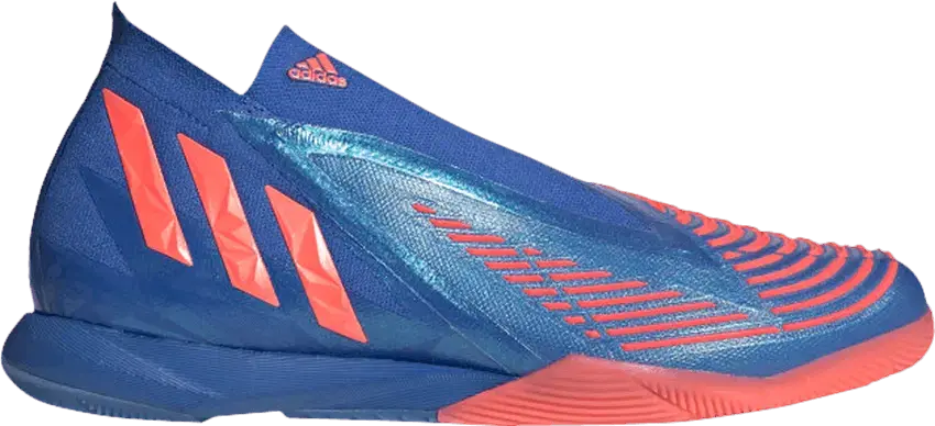  Adidas Predator Edge.1 IN &#039;Hi-Res Blue Turbo&#039;