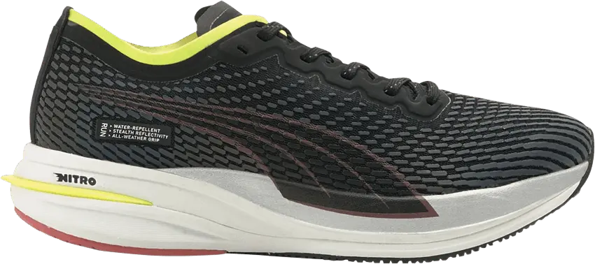  Puma Wmns Deviate Nitro WTR &#039;Black&#039;