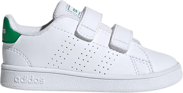  Adidas Advantage I &#039;White Green&#039;