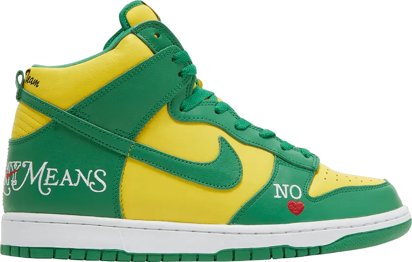  Nike SB Dunk High Supreme By Any Means Brazil