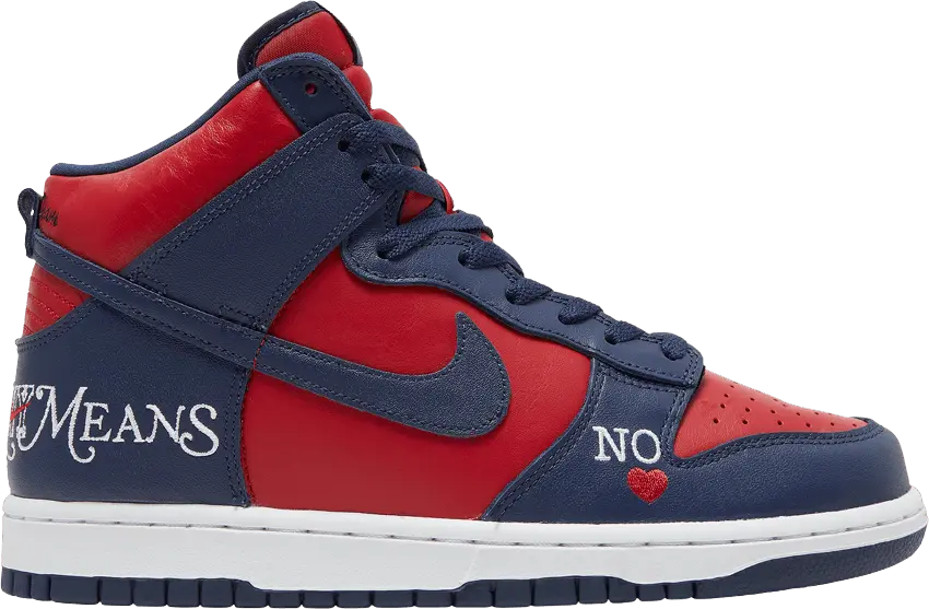  Nike SB Dunk High Supreme By Any Means Navy
