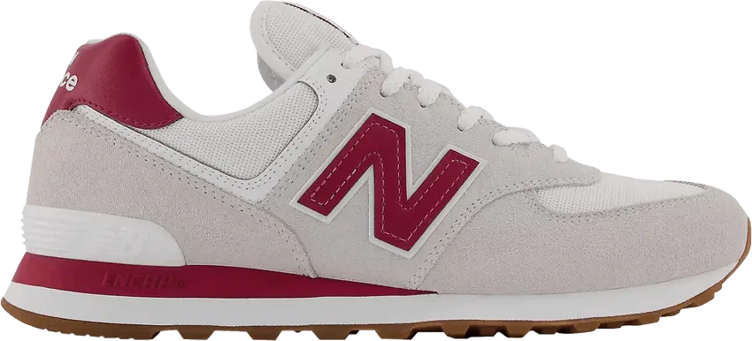  New Balance 574v2 2E Wide &#039;White Red&#039;