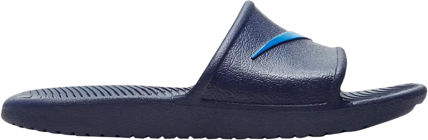  Nike Kawa Slide GS &#039;Midnight Navy&#039;