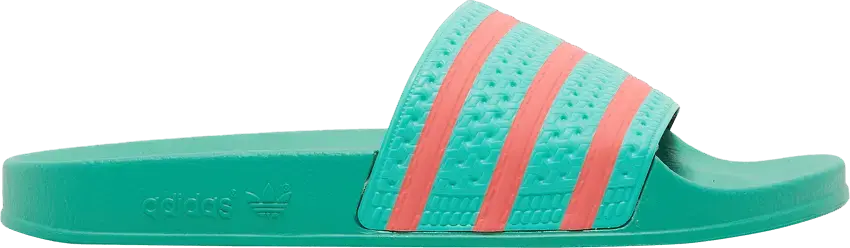  Adidas Adilette Slide &#039;Hi-Res Green Turbo&#039;