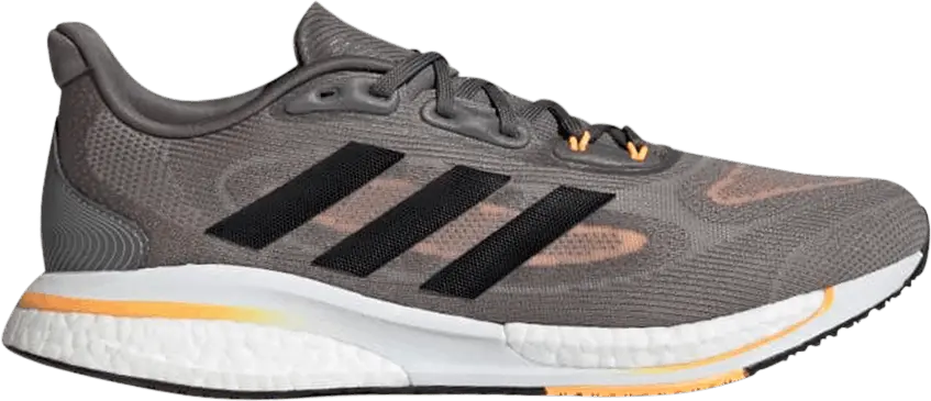  Adidas Supernova+ &#039;Grey Flash Orange&#039;