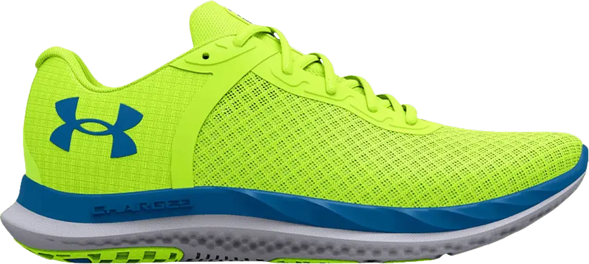 Under Armour Charged Breeze &#039;High-Vis Yellow Cruise Blue&#039;