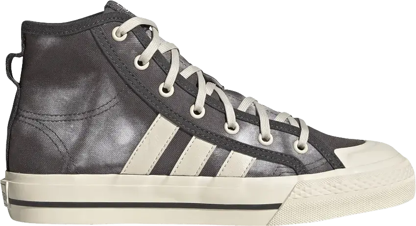  Adidas Nizza High RF J &#039;Acid Wash - Brown&#039;