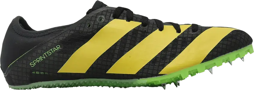  Adidas Sprintstar &#039;Black Beam Yellow&#039;
