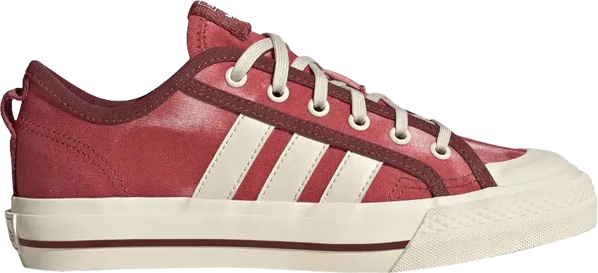  Adidas Nizza J &#039;Acid Wash - Crew Red&#039;