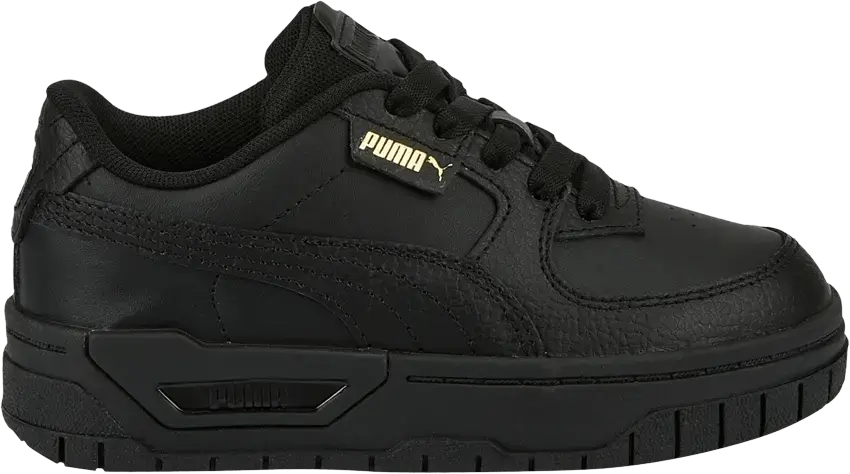  Puma Cali Dream Leather Little Kid &#039;Black&#039;