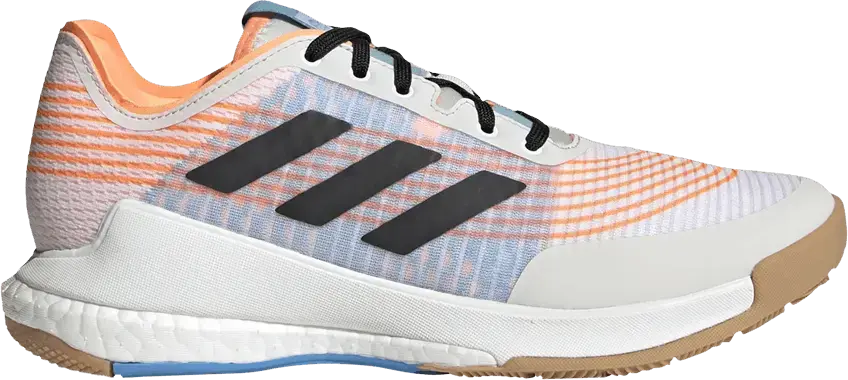  Adidas Wmns Crazyflight &#039;White Beam Orange&#039;