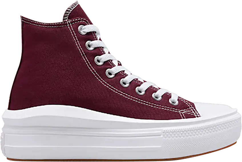  Converse Wmns Chuck Taylor All Star Move Platform High &#039;Dark Beetroot&#039;