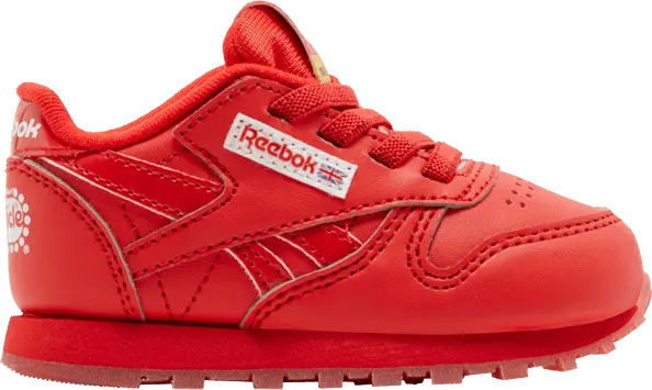 Reebok Popsicle x Classic Leather Toddler &#039;Instinct Red&#039;