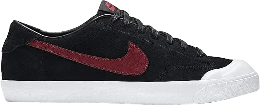  Nike SB Zoom All Court CK Black Team Red