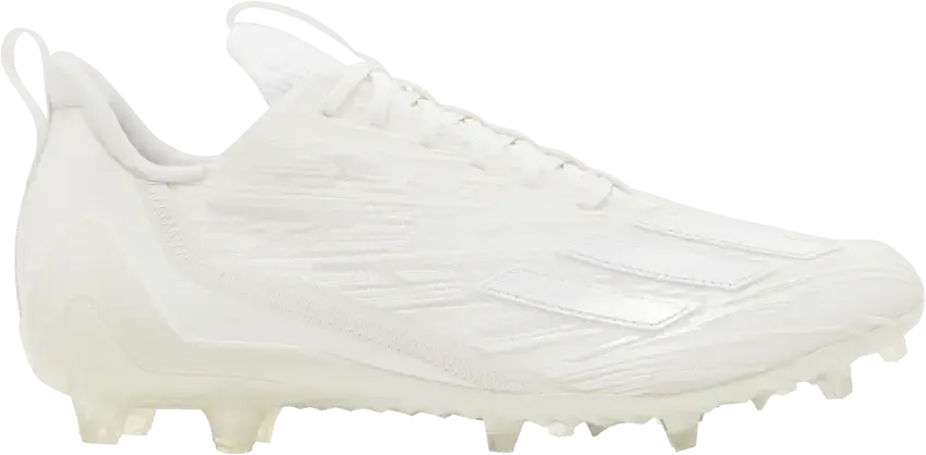  Adidas Adizero Cleats &#039;Triple White&#039;