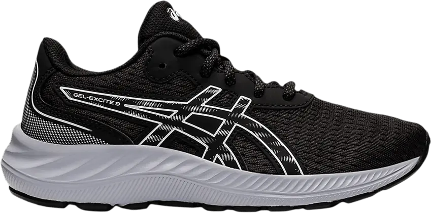  Asics Gel Excite 9 GS &#039;Black White&#039;