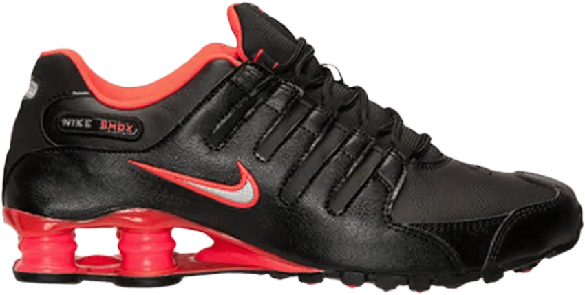  Nike Shox NZ Black Bright Crimson