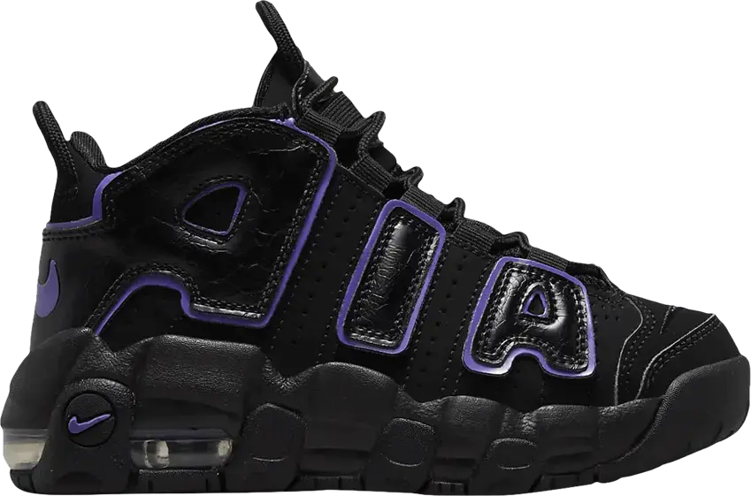  Nike Air More Uptempo PS &#039;Black Action Grape&#039;