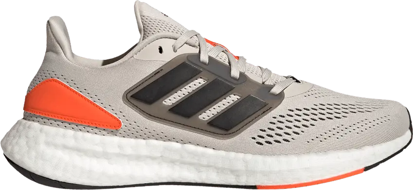  Adidas PureBoost 22 &#039;Aluminium Impact Orange&#039;