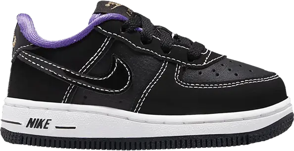  Nike Force 1 LV8 TD &#039;Cracked - Black White&#039;