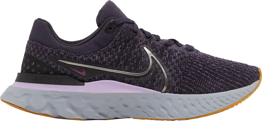  Nike React Infinity Run Flyknit 3 &#039;Cave Purple Cool Grey&#039;