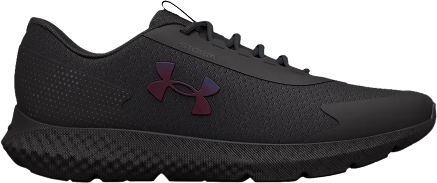  Under Armour Charged Rogue 3 Storm &#039;Triple Black&#039;