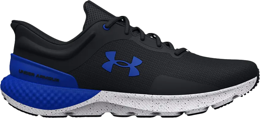  Under Armour Charged Escape 4 4E Wide &#039;Black Versa Blue&#039;