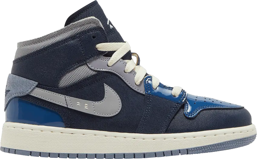  Jordan 1 Mid SE Craft Obsidian (GS)