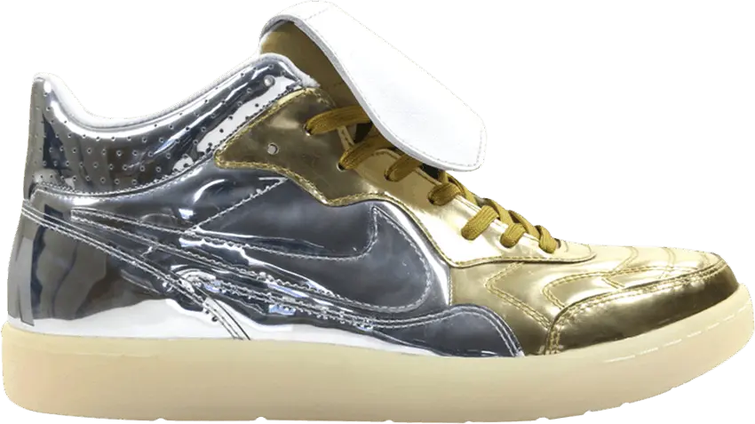  Nike Tiempo 94 Mid Liquid Metal Silver Gold