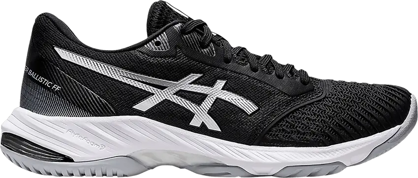  Asics Wmns Netburner Ballistic FF 3 &#039;Black Pure Silver&#039;