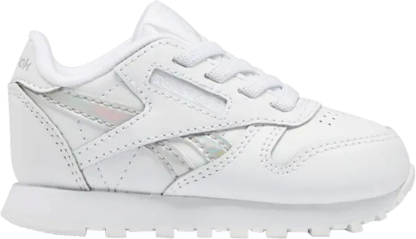  Reebok Classic Leather Toddler &#039;White Iridescent&#039;