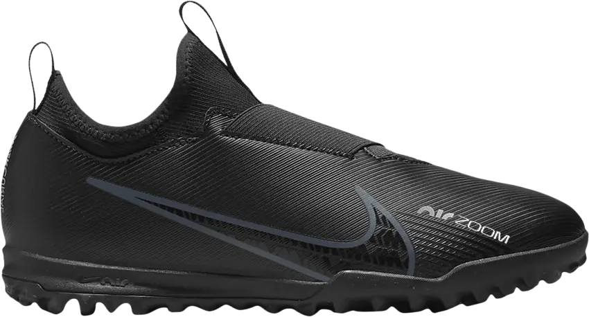  Nike Zoom Mercurial Vapor 15 Academy TF GS &#039;Black Dark Smoke Grey&#039;