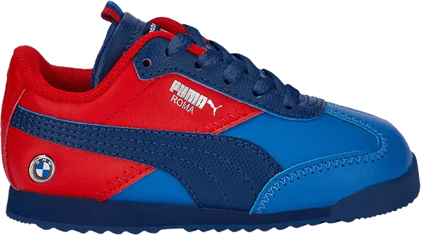  Puma BMW Motorsport x Roma Via Infant &#039;Strong Blue Fiery Red&#039;