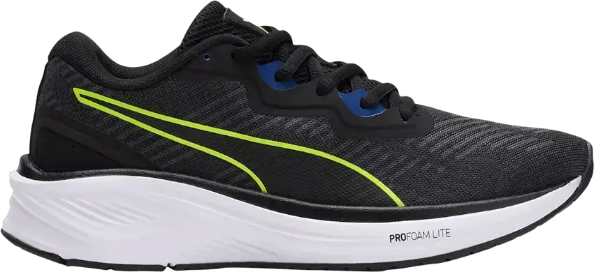  Puma Aviator ProFoam Sky Big Kid &#039;Black Green Blue&#039;