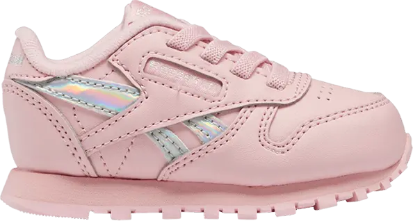  Reebok Classic Leather Toddler &#039;Pink Glow Iridescent&#039;