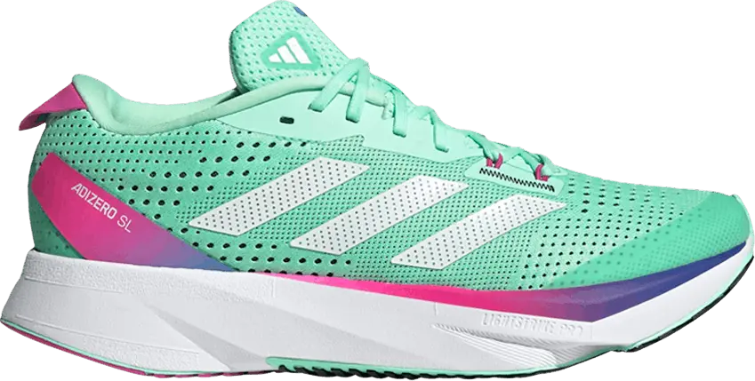  Adidas Wmns Adizero SL &#039;Pulse Mint Lucid Fuchsia&#039;