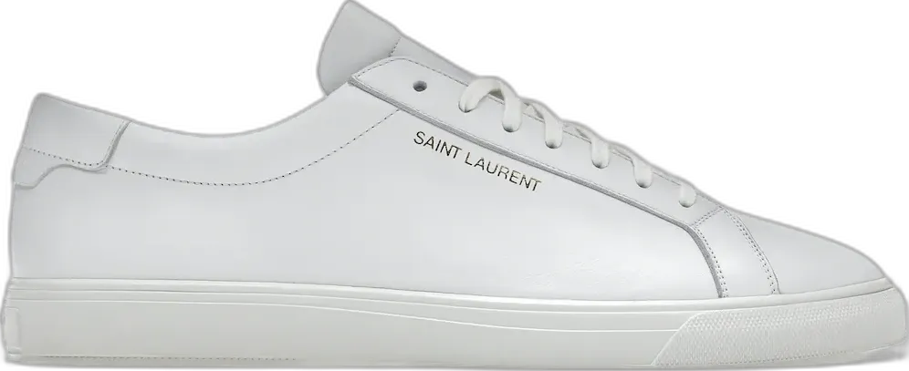 Saint Laurent Andy Low Optic White