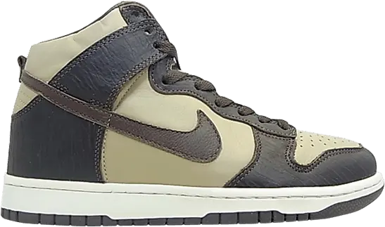  Nike Dunk High Khaki Baroque Brown