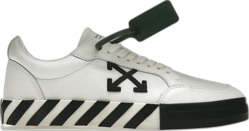  Off-White OFF-WHITE Vulc Low Leather White Black SS22