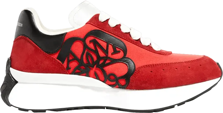  Alexander Mcqueen Alexander McQueen Sprint Runner &#039;Lust Red&#039;