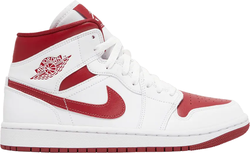  Jordan 1 Mid Reverse Chicago (Women&#039;s)