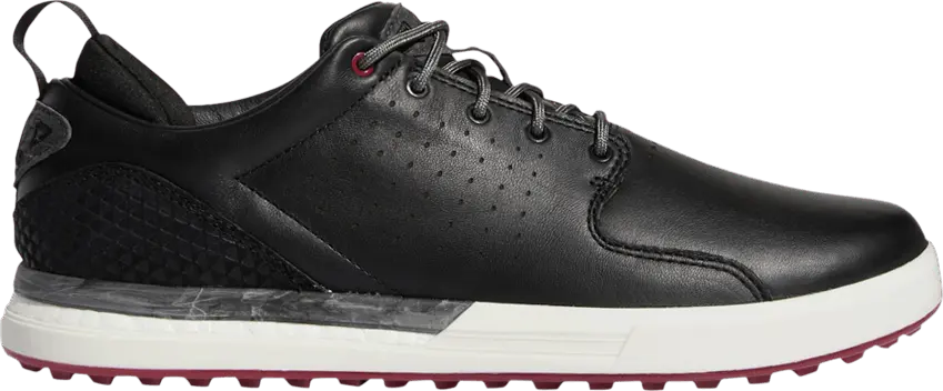 Adidas Flopshot Spikeless &#039;Black Legacy Burgundy&#039;