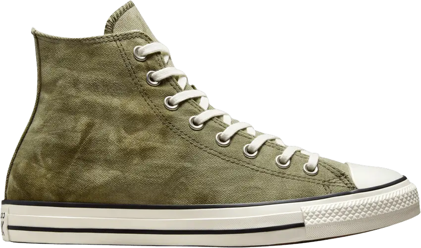  Converse Chuck Taylor All Star High &#039;Washed Canvas - Light Field Surplus&#039;