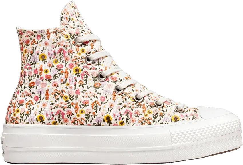  Converse Wmns Chuck Taylor All Star Lift Platform High &#039;Florals&#039;