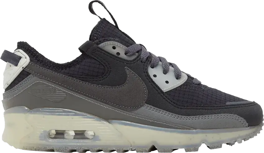  Nike Air Max Terrascape 90 Next Nature Black Thunder Grey (Women&#039;s)