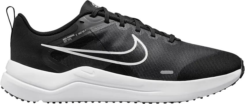  Nike Downshifter 12 Extra Wide &#039;Black Pure Platinum&#039;