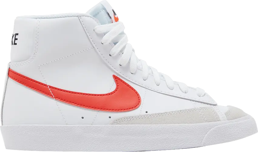  Nike Blazer Mid 77 White Blue Red (GS)