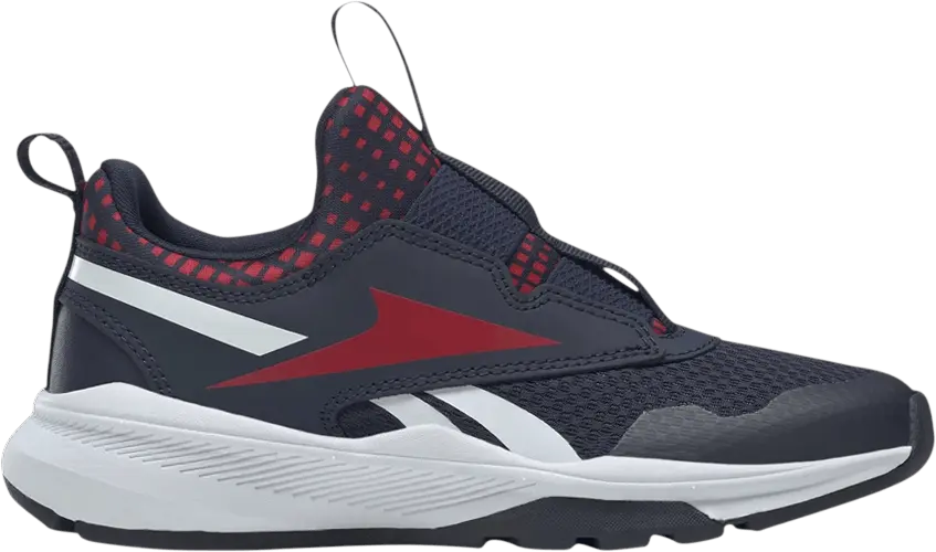 Reebok XT Sprinter Slip-On J &#039;Vector Navy Vector Red&#039;